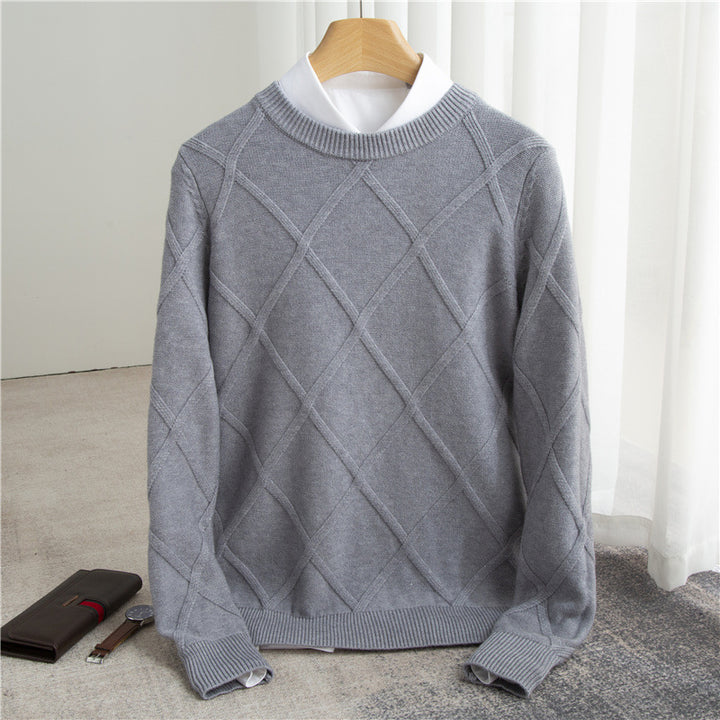 LeisureWarm™ Men's Wool Knit Sweater