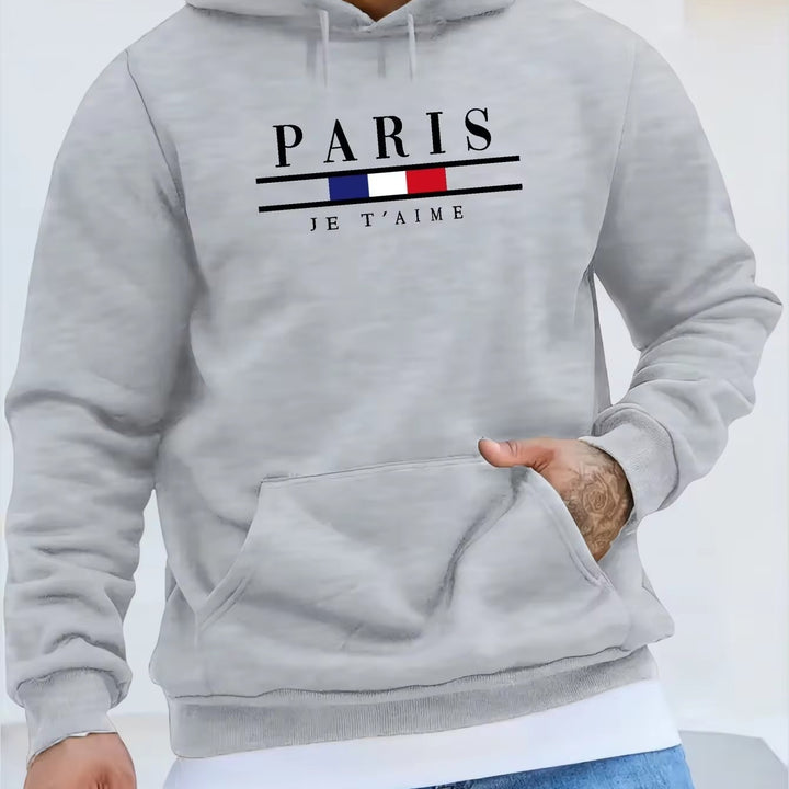 ParisChic™ Cozy Print Hoodie