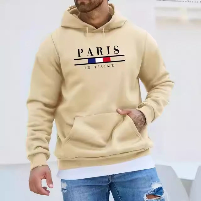 ParisChic™ Cozy Print Hoodie