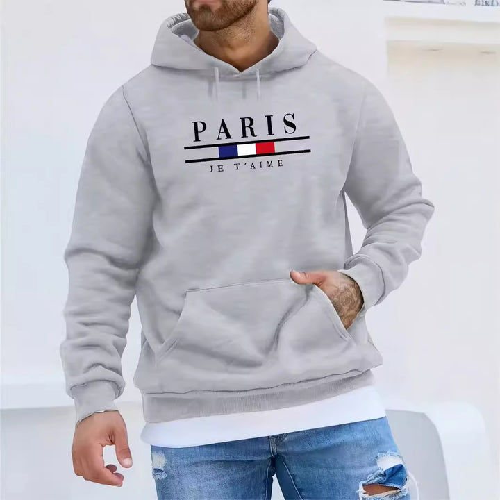 ParisChic™ Cozy Print Hoodie