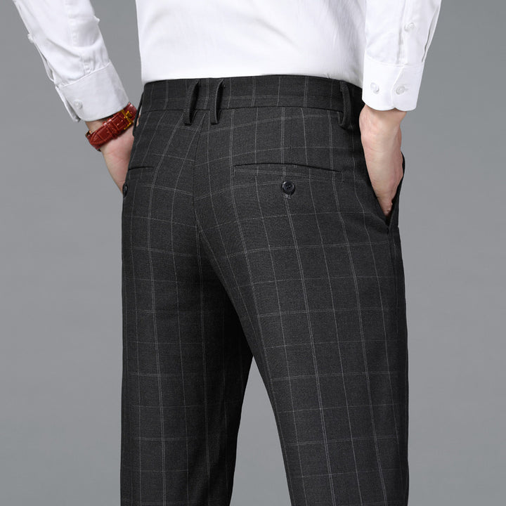 Men's Classic Cotton Business Casual Trousers