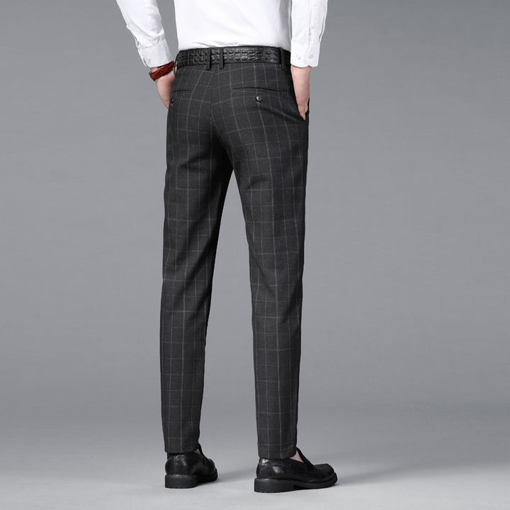 Men's Classic Cotton Business Casual Trousers