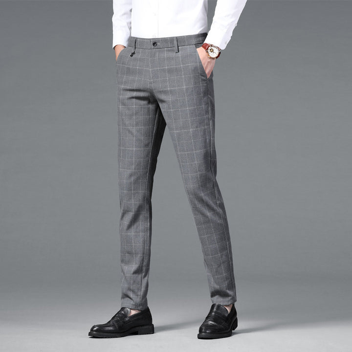 Men's Classic Cotton Business Casual Trousers