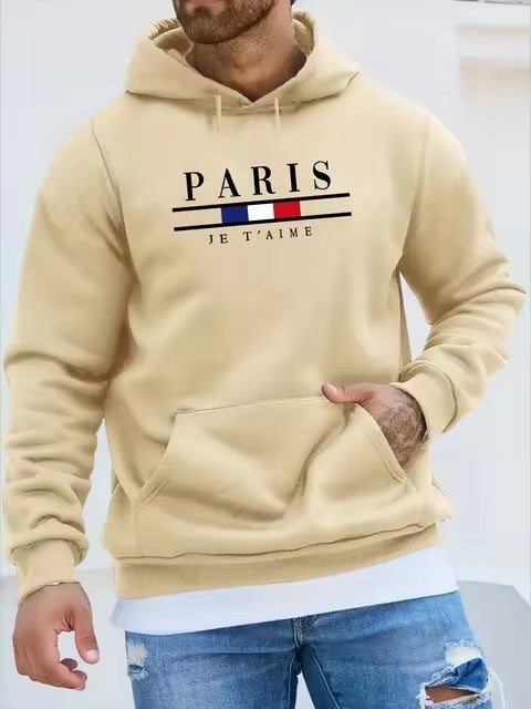 ParisChic™ Cozy Print Hoodie