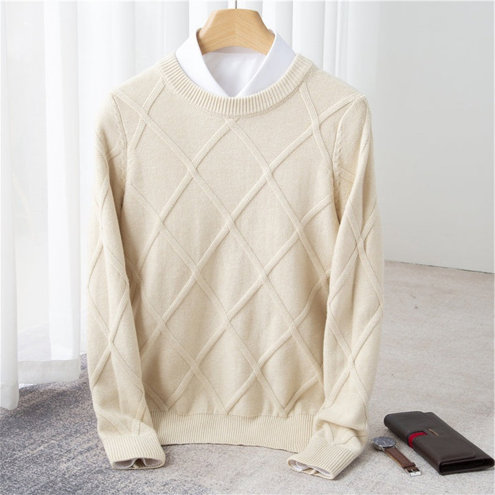 LeisureWarm™ Men's Wool Knit Sweater