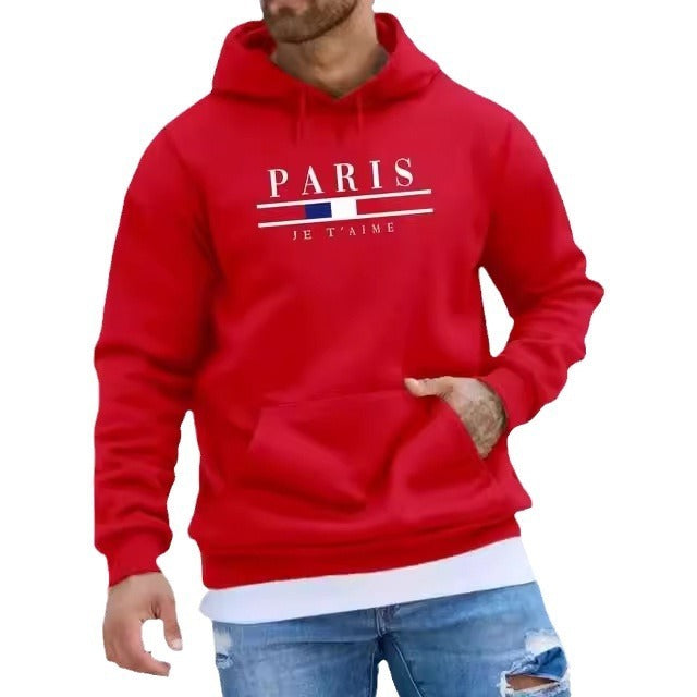 ParisChic™ Cozy Print Hoodie