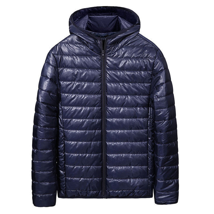 KoreFit™ Men's Cotton Hooded Jacket