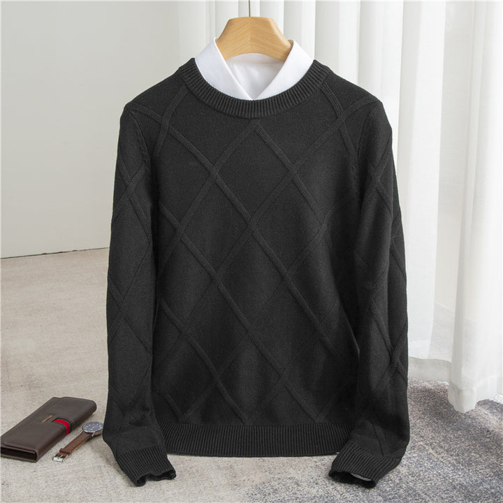 LeisureWarm™ Men's Wool Knit Sweater