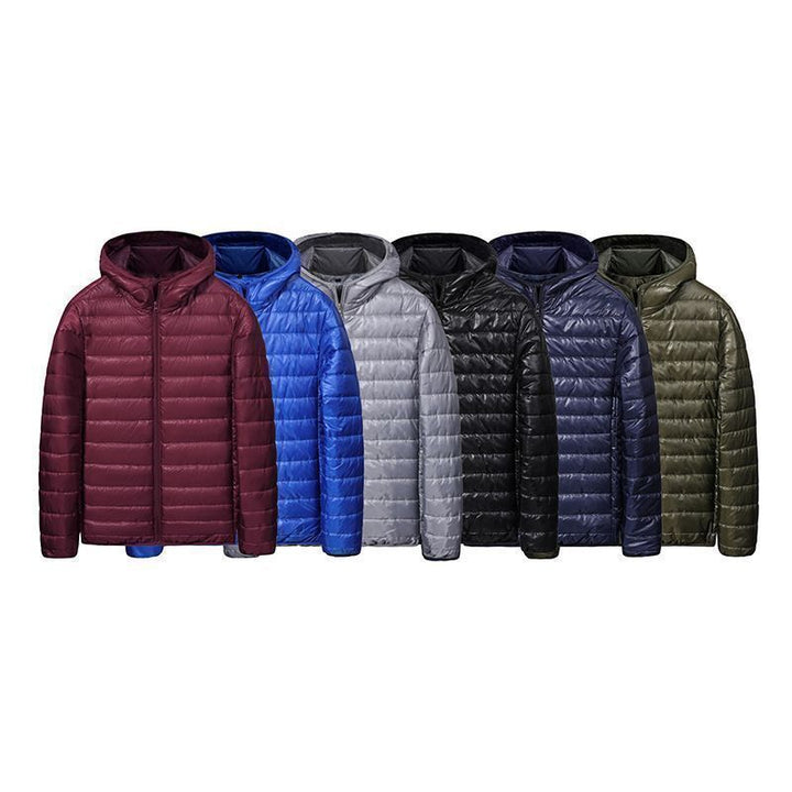 KoreFit™ Men's Cotton Hooded Jacket