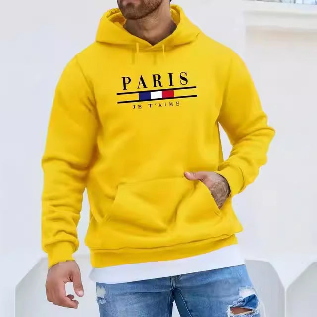 ParisChic™ Cozy Print Hoodie